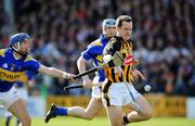 13 April 2008; Michael Kavanagh, Kilkenny, in action against Benny Dunne, Tipperary. Allianz National Hurling League, Division 1, semi-final, Kilkenny v Tipperary, Nowlan Park, Kilkenny. Picture credit: Matt Browne / SPORTSFILE