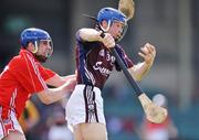 13 April 2008; Damien Hayes, Galway, gathers possession ahead of Cian O'Connor, Cork. Allianz National Hurling League, Division 1, semi-final, Cork v Galway, Gaelic Grounds, Limerick. Picture credit: Brendan Moran / SPORTSFILE