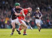 13 April 2008; Paudie O'Sullivan, Cork, in action against Conor Dervan, Galway. Allianz National Hurling League, Division 1, semi-final, Cork v Galway, Gaelic Grounds, Limerick. Picture credit: Brendan Moran / SPORTSFILE