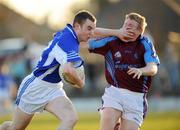 15 April 2008; Mark Harrington, Garda College, in action against, Niall Darby, GMIT. Ulster Bank Sigerson Cup Semi-Final, Garda College v GMIT, Pairc Chiaráin, Athlone. Picture credit: Pat Murphy / SPORTSFILE