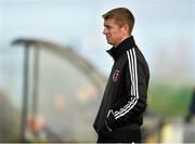 4 April 2015; Wexford Youths Women’s AFC assistant coach Gary Hunt. Continental Tyres Women's National League, Wexford Youths Women’s AFC v Peamount United. Ferrycarrig Park, Wexford. Picture credit: Matt Browne / SPORTSFILE