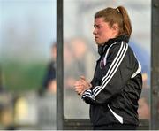 4 April 2015; Wexford Youths Women’s AFC coach Laura Heffernan. Continental Tyres Women's National League, Wexford Youths Women’s AFC v Peamount United. Ferrycarrig Park, Wexford. Picture credit: Matt Browne / SPORTSFILE