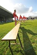 6 April 2008; Sean Og O hAilpin, Cork, awaits the arrival of his team-mates for the team picture. Allianz National Hurling League, Quarter-Final, Limerick v Cork, The Gaelic Grounds, Limerick. Picture credit: David Maher / SPORTSFILE *** Local Caption *** Sean Og O hAilpin