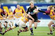19 April 2008; Michael McKeever, Instonians, in action against Alan Bourke, left, and Brendan Deady, BruffInstonians. AIB League Division 3 Final, Bruff v Instonians, Donnybrook Stadium, Dublin. Picture credit: Pat Murphy / SPORTSFILE *** Local Caption ***