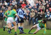 20 April 2008; Dublin and Meath players clash during the first half, resulting in referee Paddy Russell sending off two players from both teams. Allianz National Football League, Division 2, Round 7, Dublin v Meath, Parnell Park, Dublin. Picture credit: David Maher / SPORTSFILE *** Local Caption ***