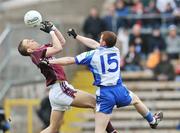 20 April 2008; John Keane, Westmeath, in action against Tomas Freeman, Monaghan. Allianz National Football League, Division 2, Round 7, Monaghan v Westmeath, St Tighearnach's Park, Clones, Co. Monaghan. Picture credit: Brian Lawless / SPORTSFILE *** Local Caption ***