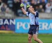 20 April 2008; Jason Sherlock, Dublin, celebrates after scoring a point during the second half. Allianz National Football League, Division 2, Round 7, Dublin v Meath, Parnell Park, Dublin. Picture credit: David Maher / SPORTSFILE *** Local Caption ***