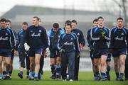 20 April 2008; Dublin players walk back to their dressing room after their warm up. Allianz National Football League, Division 2, Round 7, Dublin v Meath, Parnell Park, Dublin. Picture credit: David Maher / SPORTSFILE *** Local Caption ***