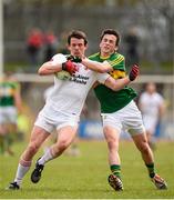 5 April 2015; Aidan McCrory, Tyrone, in action against Paul Murphy, Kerry. Allianz Football League, Division 1, Round 7, Tyrone v Kerry. Healy Park, Omagh, Co. Tyrone. Picture credit: Stephen McCarthy / SPORTSFILE