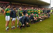 5 April 2015; Paul Galvin, back row, second from left, stands in the Kerry squad photograph ahead of the game. Allianz Football League, Division 1, Round 7, Tyrone v Kerry. Healy Park, Omagh, Co. Tyrone. Picture credit: Stephen McCarthy / SPORTSFILE