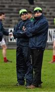 5 April 2015;  Mayo joint managers Noel Connelly, left and Pat Holmes. Allianz Football League, Division 1, Round 7, Mayo v Donegal. Elverys MacHale Park, Castlebar, Co. Mayo. Picture credit: David Maher / SPORTSFILE