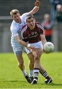 5 April 2015; Patrick Sweeney, Galway, in action against Ciaran Fitzpatrick, Kildare. Allianz Football League, Division 2, Round 7, Galway v Kildare. Tuam Stadium, Tuam. Picture credit: Ray Ryan / SPORTSFILE