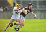 5 April 2015; Sean Denvir, Galway, in action against Keith Cribben, Kildare. Allianz Football League, Division 2, Round 7, Galway v Kildare. Tuam Stadium, Tuam. Picture credit: Ray Ryan / SPORTSFILE