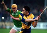 18 May 1997; Barry Murphy of Clare during the GAA Munster Senior Hurling Championship Quarter-Final match between Clare and Kerry at Cusack Park in Ennis, Clare. Photo by Sportsfile
