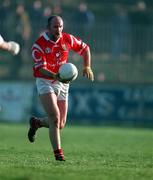 1 February 1998; Brian Corcoran of Cork during the Church & General National Football League match between Kildare and Cork at St Conleth's Park in Newbridge, Kildare. Photo by Ray McManus/Sportsfile