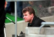 17 March 1998; Charlie Redmond of Erin's Isle watches on from the sideline during the All-Ireland Club Football Final between Corofins and Erin's Isle at Croke Park in Dublin. Photo by Brendan Moran/Sportsfile