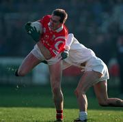 1 February 1998; Ciaran O'Sullivan of Cork during the Church & General National Football League match between Kildare and Cork at St Conleth's Park in Newbridge, Kildare. Photo by Ray McManus/Sportsfile