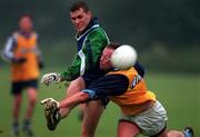 10 June 1997; Ciaran Whelan in action against Paul Curran during a Dublin GAA Senior Football Training Session in Santry, Dublin. Photo by Brendan Moran/Sportsfile