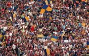 14 September 1997; Tipperary supporters during the GAA Munster Senior Hurling Championship Final match between Clare and Tipperary at Páirc Uí Chaoimh, Cork. Photo by Ray McManus/Sportsfile *** Local Caption ***