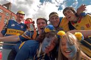 14 September 1997; Tipperary fans prior to the Guinness All Ireland Hurling Final match between Clare and Tipperary at Croke Park in Dublin. Photo by Ray McManus/Sportsfile