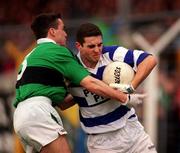 22 February 1998; Colin Crowley of Castlehaven in action agastin Ken Spreatt of Erin's Isle during the AIB All-Ireland Club Senior Football Semi-Final match between Erin's Isle and Castlehaven at Semple Stadium in Thurles, Tipperary. Photo by Ray McManus/Sportsfile