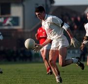 1 February 1998; Dermot Earley of Kildare during the Church & General National Football League match between Kildare and Cork at St Conleth's Park in Newbridge, Kildare. Photo by Damien Eagers/Sportsfile