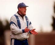 15 February 1998; Monaghan manager Eamonn McEneaney during the Church & General National Football League match between Dublin and Monaghan at Parnell Park in Dublin. Photo by Brendan Moran/Sportsfile