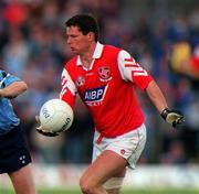 30 June 1996; Gareth O'Neill of Louth during the Leinster Senior Football Championship Semi-Final between Dublin and Louth in Pairc Tailteann in Navan, Meath. Photo by Ray McManus/Sportsfile