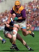 17 August 1997; Garry Laffan of Wexford during the GAA All-Ireland Senior Hurling Championship Semi-Final match between Tipperary and Wexford at Croke Park in Dublin. Photo by David Maher/Sportsfile