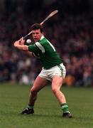 22 March 1998; Gary Kirby of Limerick during the Church & General National Hurling League Division 1A match between Limerick and Clare at the Gaelic Grounds in Limerick. Photo by Matt Browne/Sportsfile