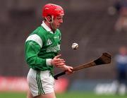 8 March 1998; James Moran of Limerick during the Church & General National Hurling League Division 1A match between Offaly and Limerick at St Brendan's Park in Birr, Offaly. Photo by Matt Browne/Sportsfile