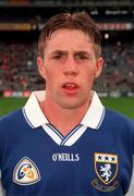 31 August 1997; The Laois captain Kieran Kelly ahead of the All Ireland Minor Football Championship Semi-Final match between Laois and Mayo at Croke Park in Dublin. Photo by Ray McManus/Sportsfile
