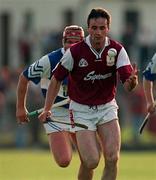 25 May 1997; Liam Burke of Galway during the Church & General National Hurling League Division 1 match between Galway and Laois at Kenny Park in Athenry, Galway. Photo by Ray McManus/Sportsfile