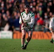 1 March 1998; Joe Cooney of Sarsfields during the AIB GAA Hurling All-Ireland Club Semi-Final Replay match between Sarsfields and Dunloy Cuchullains at Cusack Park in Mullingar, Westmeath. Photo by Ray McManus/Sportsfile