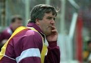 17 April 1994; Westmeath manager Marrie Kerrigan during the Church & General National Football League Semi-Final match between Meath and Westmeath at Croke Park in Dublin. Photo by David Maher/Sportsfile