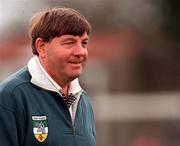 8 March 1998; Offaly manager Michael Babs Keating during the Church & General National Hurling League Division 1A match between Offaly and Limerick at St Brendan's Park in Birr, Offaly. Photo by Matt Browne/Sportsfile