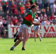 25 May 1997; Pat Fallon of Mayo in action during the GAA Football Senior Championship Quarter-Final match between Galway and Mayo at Tuam Stadium in Tuam, Galway. Photo by Ray McManus/Sportsfile