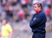 6 April 1997; Down manager Pete McGrath during the National Football League Quarter-Final match between Kerry and Down at Croke Park in Dublin. Photo by Brendan Moran/Sportsfile