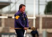 22 February 1997; Rory Kinsella Wexford Manager watches his team during the Walsh Cup Final match between Dublin and Wexford at Parnell Park in Dublin. Photo by Brendan Moran/Sportsfile