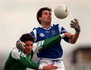25 January 1998; Stephen Stack of Munster in action against Vinney Claffey of Leinster during the Interprovincial Railway Cup Football Championship Semi-Final match between Munster and Leinster at Fitzgerald Stadium in Killarney, Kerry. Photo by Ray McManus/Sportsfile