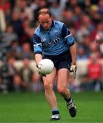 26 July 2000; Dublin captain Tommy Carr during the Leinster Senior Football Championship Final match between Dublin and Kildare at Croke Park in Dublin. Photo by Ray McManus/Sportsfile