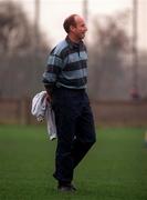 15 February 1998; Dublin manager Tommy Carr during the Church & General National Football League match between Dublin and Monaghan at Parnell Park in Dublin. Photo by Brendan Moran/Sportsfile