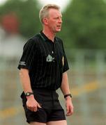 11 June 2000; Referee Pat Aherne during the Guinness Ulster Senior Hurling Championship Semi-Final between Derry and Down at Casement Park in Belfast, Antrim. Photo by Aoife Rice/Sportsfile