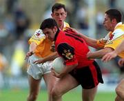 28 May 2000; Shane Mulholland of Down during the Bank of Ireland Ulster Senior Football Championship Quarter-Final between Antrim and Down at Casement Park in Belfast, Antrim. Photo by David Maher/Sportsfile