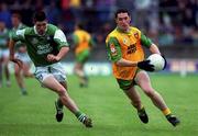 11 June 2000; Brendan Devenney of Donegal during the Bank of Ireland Ulster Senior Football Championship Quarter-Final match between Donegal and Fermanagh at MacCumhaill Park in Ballybofey, Donegal. Photo by Ray Lohan/Sportsfile