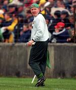 11 June 2000; Donegal manager Declan Bonner during the Bank of Ireland Ulster Senior Football Championship Quarter-Final match between Donegal and Fermanagh at MacCumhaill Park in Ballybofey, Donegal. Photo by Ray Lohan/Sportsfile