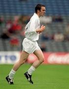 11 June 2000; Tadhg Fennin of Kildare during the Bank of Ireland Leinster Senior Football Championship Quarter-Final match between Kildare and Louth at Croke Park in Dublin. Photo by Brendan Moran/Sportsfile