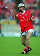 4 June 2000; Timmy McCarthy of Cork during the Guinness Munster Senior Hurling Championship Semi-Final between Cork and Limerick at Semple Stadium in Thurles, Tipperary. Photo by Ray McManus/Sportsfile