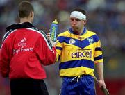 11 June 2000; Colin Lynch of Clare during the Guinness Munster Senior Hurling Championship Semi-Final match between Tipperary and Clare at Páirc Ui Chaoimh in Cork. Photo by Ray McManus/Sportsfile