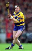 11 June 2000; Jamesie O'Connor of Clare during the Guinness Munster Senior Hurling Championship Semi-Final match between Tipperary and Clare at Páirc Ui Chaoimh in Cork. Photo by Ray McManus/Sportsfile
